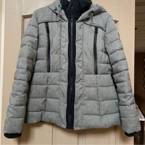 Guess Grey Puffer Jacket